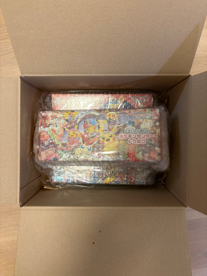 Pokemon Center Tohoku Hiroshima Fukuoka Special Box set w/Promo card Pikachu